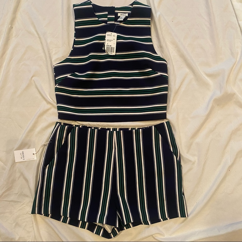 NWT F21 Matching Tank top And Short set